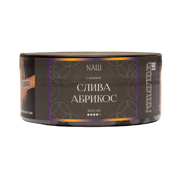 Табак NАШ Black Слива Абрикос 100 грамм в Норильске