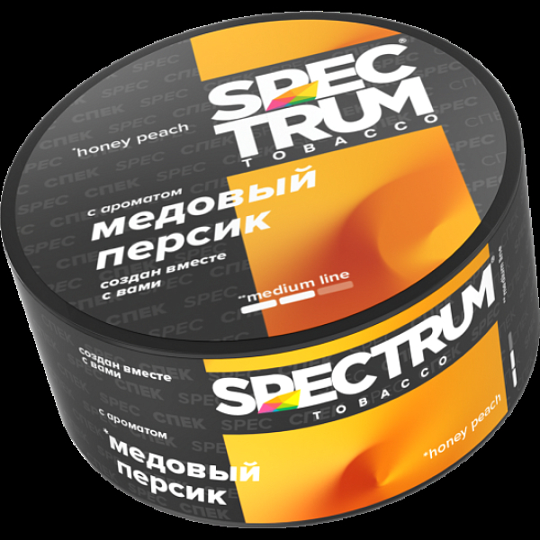 Табак Spectrum Medium Line Honey Peach 25 грамм в Норильске