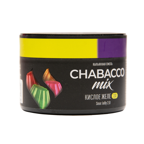 Бестабачная смесь Chabacco Mix Medium Sour Jelly 2.0 50 грамм в Норильске