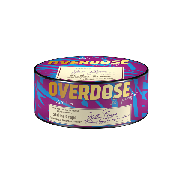 Табак Overdose Stellar Grape 25 грамм в Норильске
