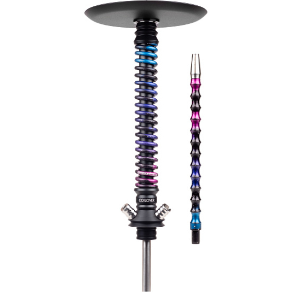 Кальян Mamay Customs Coilover Big Anod Черный Мат Dark Space в Норильске