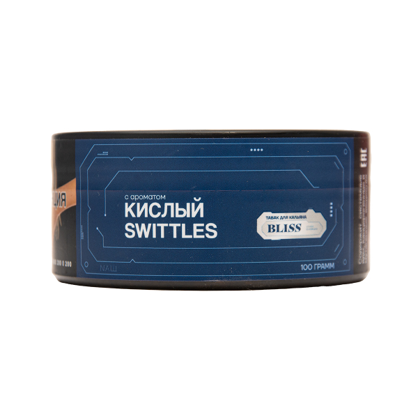 Табак BLISS Кислый Swittles 100 грамм в Норильске