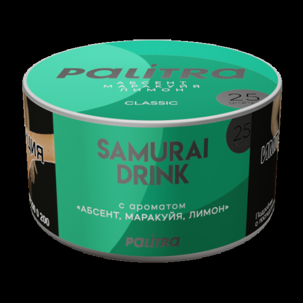 Табак Palitra Samurai Drink Напиток Самурая 25 грамм в Норильске