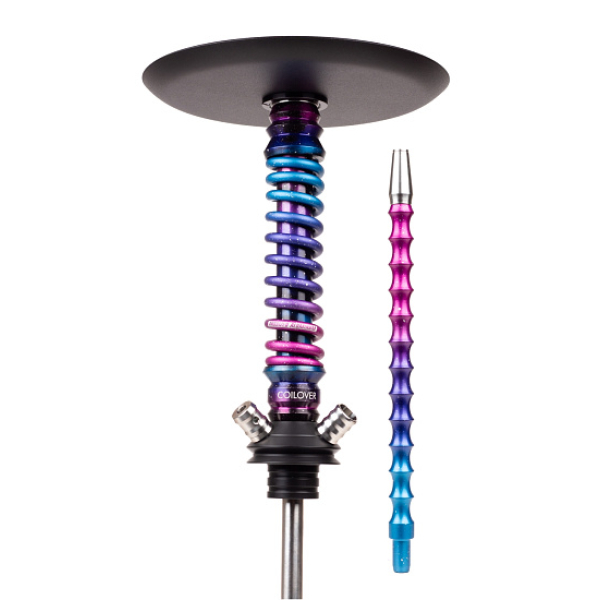 Кальян Mamay Customs Coilovers Mini Special Anod Dark Space Blue Space в Норильске