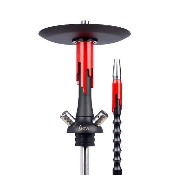 Кальян Mamay Customs Flow Черный Матовый Красный Глянец в Норильске