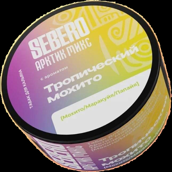 Табак Sebero Арктик Микс Тропический Мохито Мохито Маракуйя Папайя 100 грамм в Норильске