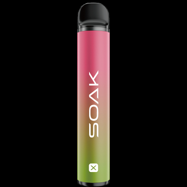 Электронка Soak X Raspberry Soda Малиновая Газировка 2200 затяжек в Норильске