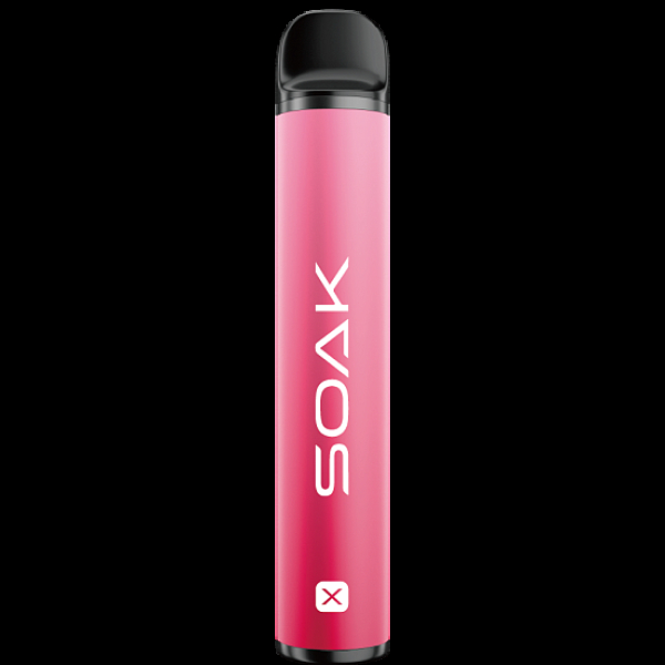 Электронка Soak X Raspberry Yogurt Малиновый Йогурт 2200 затяжек в Норильске