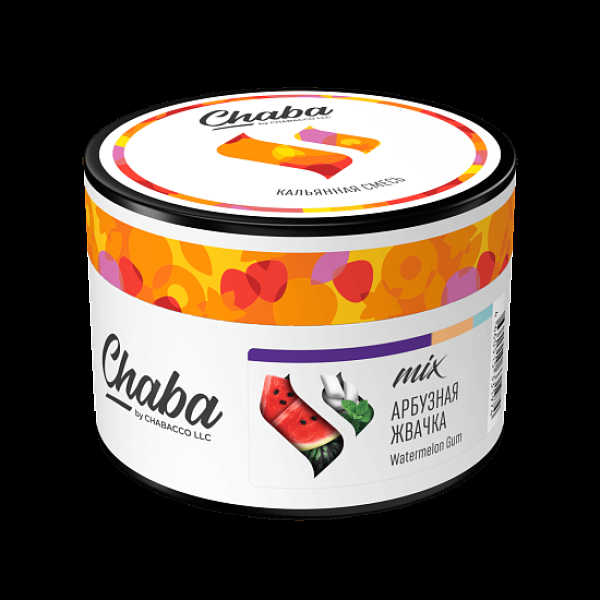 Бестабачная смесь Безникотиновая Chaba Mix Watermelon Gum Арбузная Жвачка 40 грамм в Норильске
