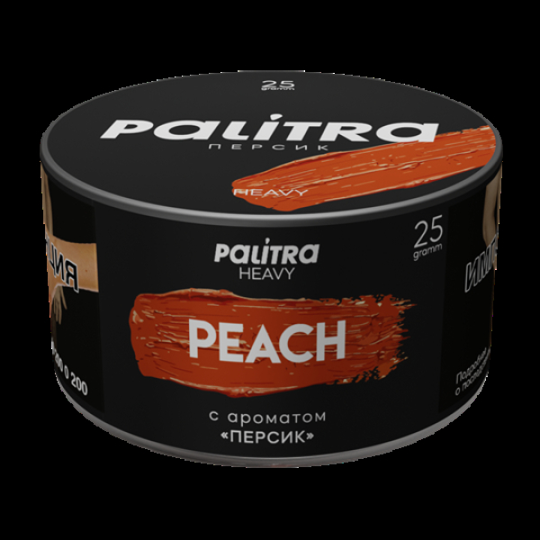 Табак Palitra Heavy Персик Peach 25 грамм в Норильске