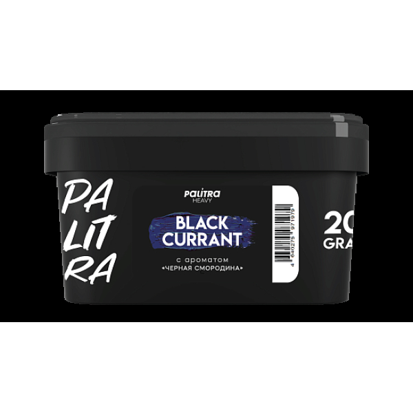 Табак Palitra Heavy Черная Смородина Black Currant 200 грамм в Норильске